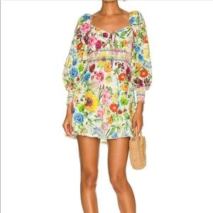 Alice Olivia Crawford floral dress us2 S